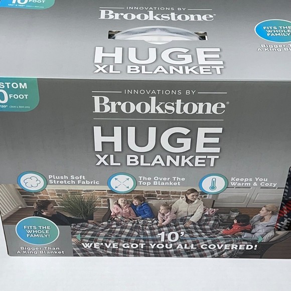 Brookstone Bedding Brookstone Huge Xl Blanket Soft Jumbo X 10 Red